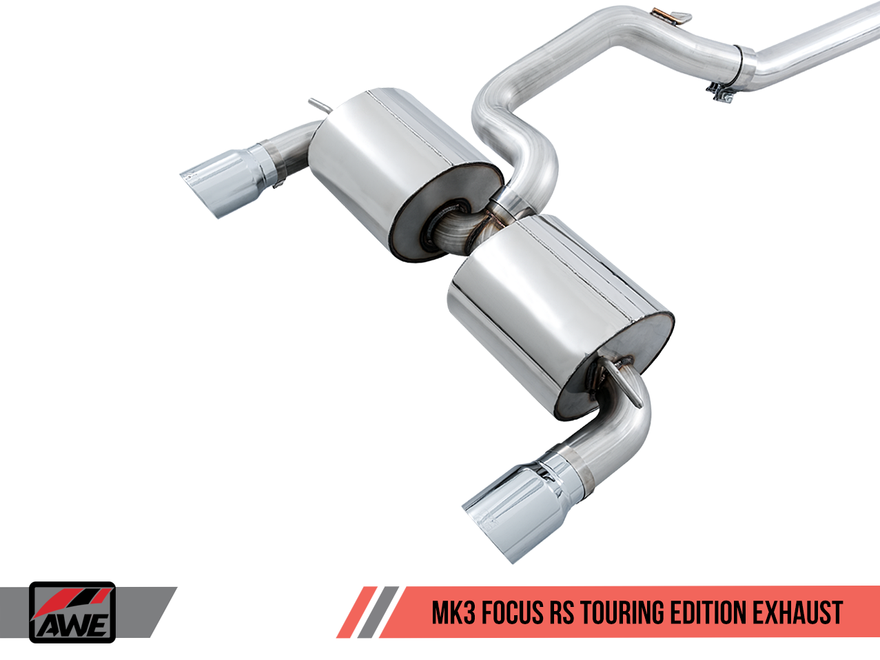 AWE Touring Edition Cat-back Exhaust - Non Resonated